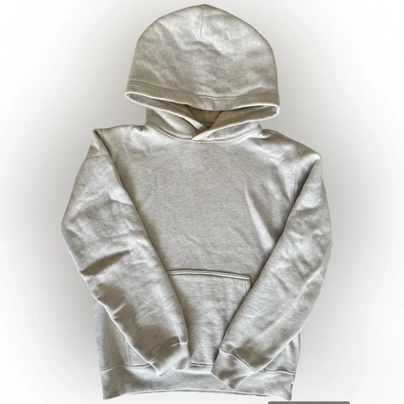 ARITZIA TNA Cozy Fleece Perfect (Cozy AF)  Hoodie Heathered Oatmeal Size XXS - Picture 3 of 10